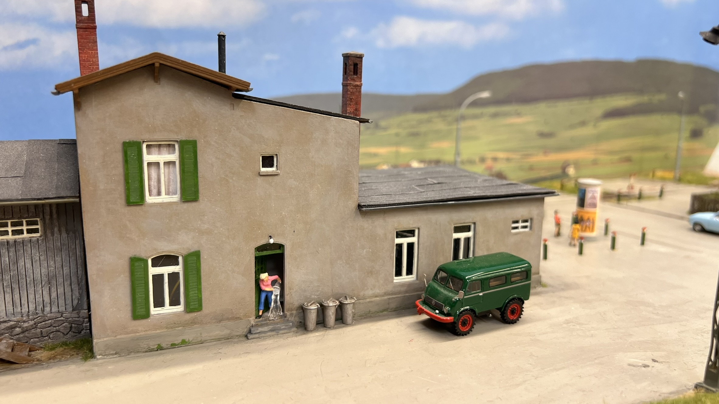 Bahnhof Plieningen R�ckseite